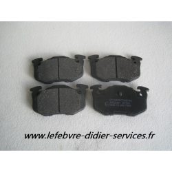Jeu de plaquettes de frein...