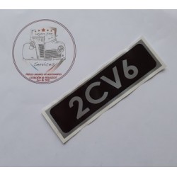 Autocollant 2CV6