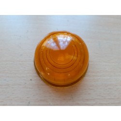 Cabochon de feu orange
